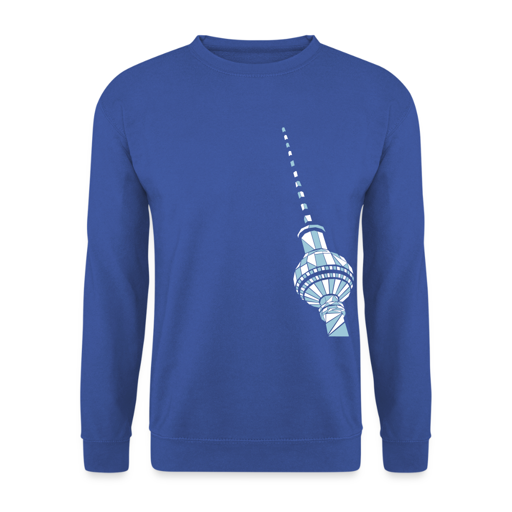 Fernsehturm Geometrie - Unisex Pullover - Royalblau