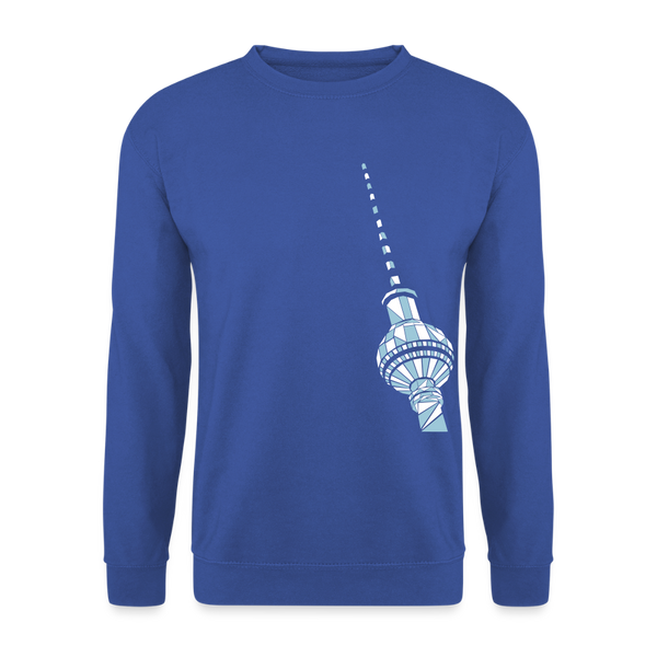 Fernsehturm Geometrie - Unisex Pullover - Royalblau