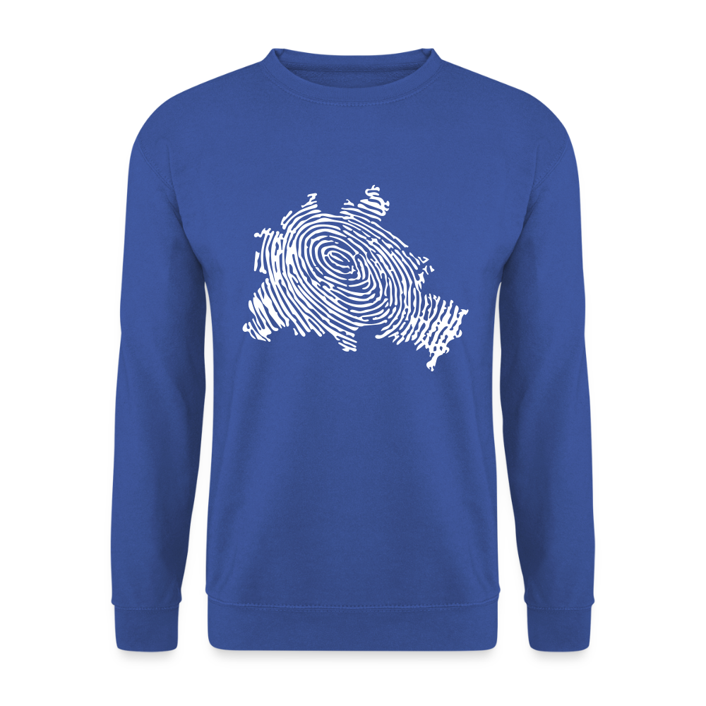 Berliner Finger - Unisex Pullover - Royalblau
