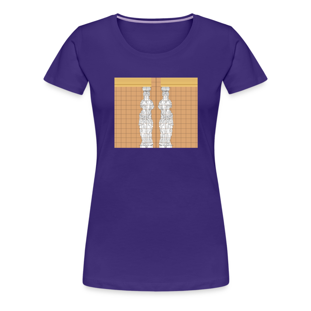 Residenzstrasse - Frauen Premium T-Shirt - Lila