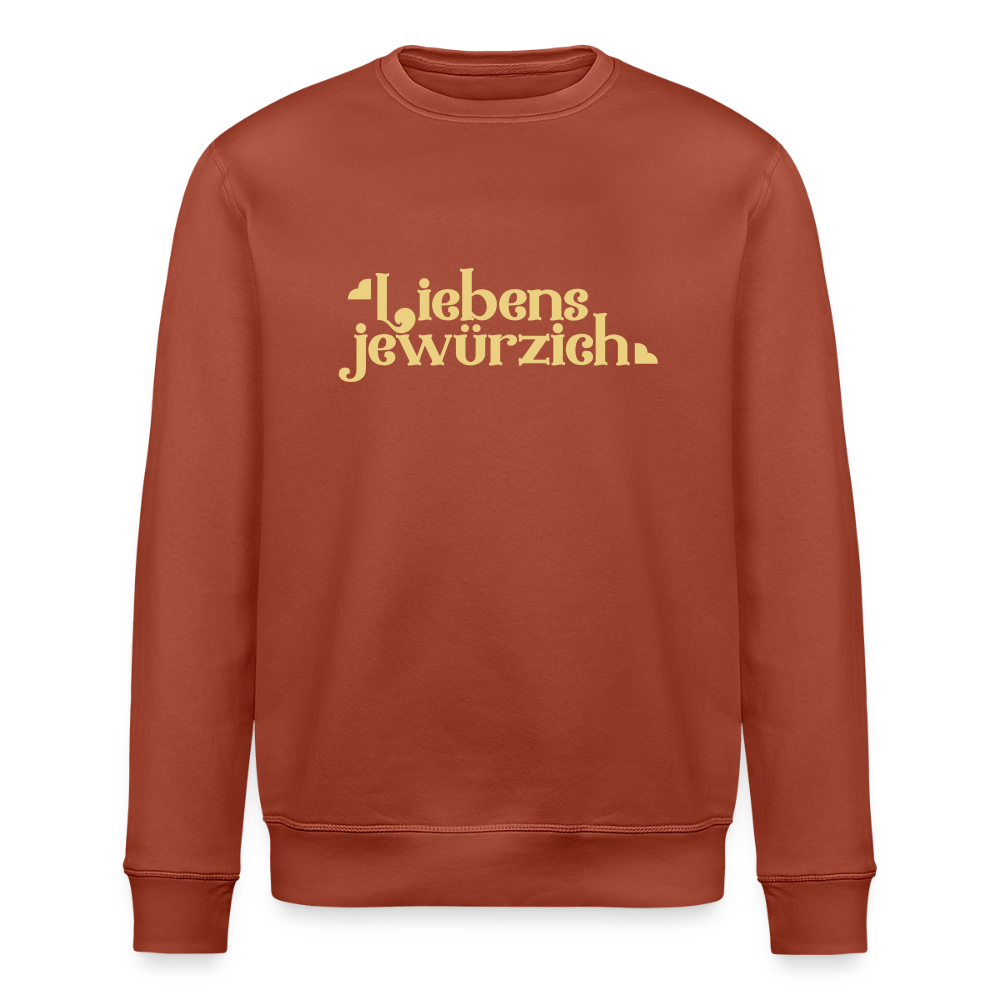 Liebensjewürzich - Unisex Bio Sweatshirt - Terrakotta