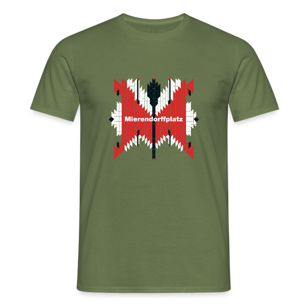 Mierendorffplatz - Männer Premium T-Shirt - Militärgrün