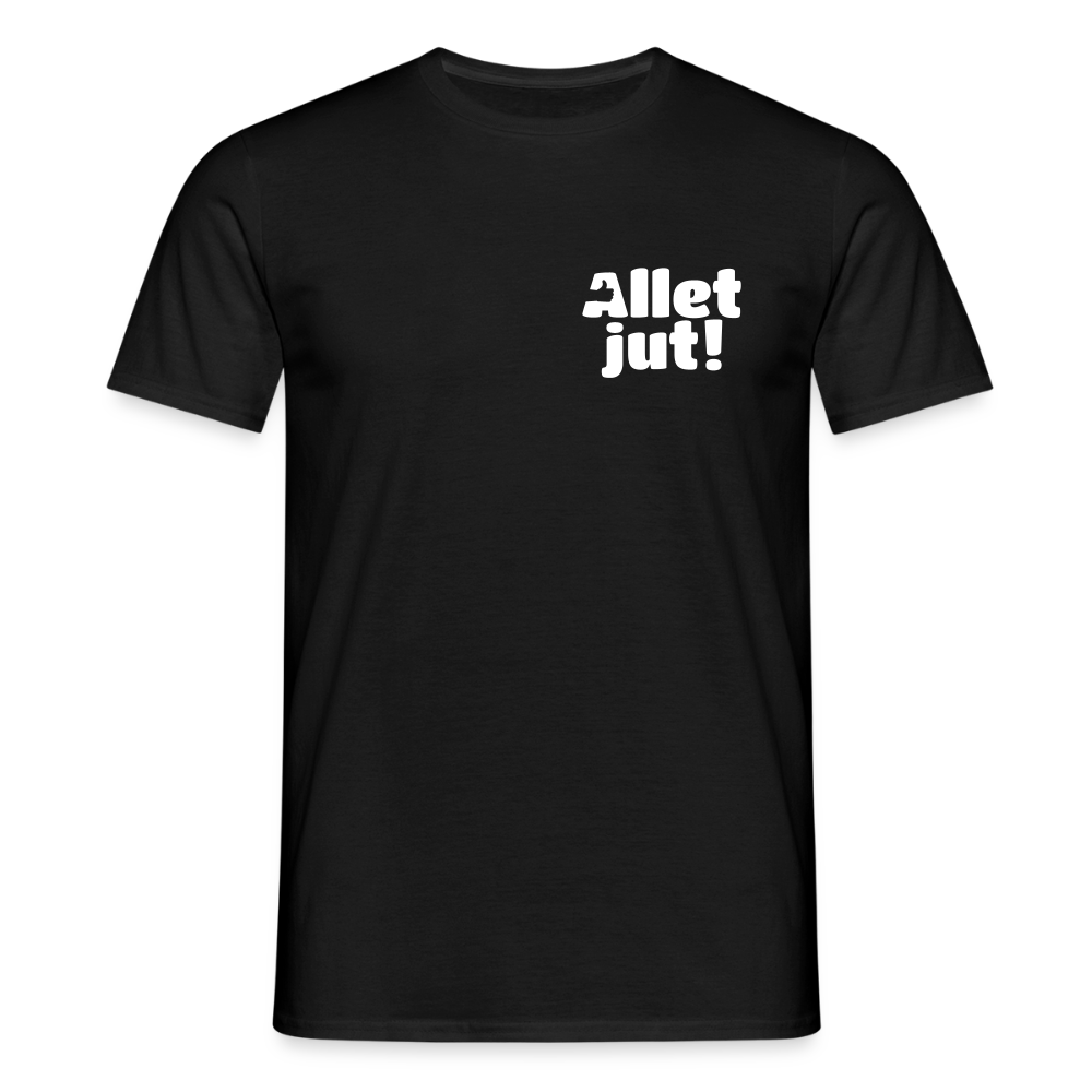 Allet Jut - Männer Premium T-Shirt - Schwarz