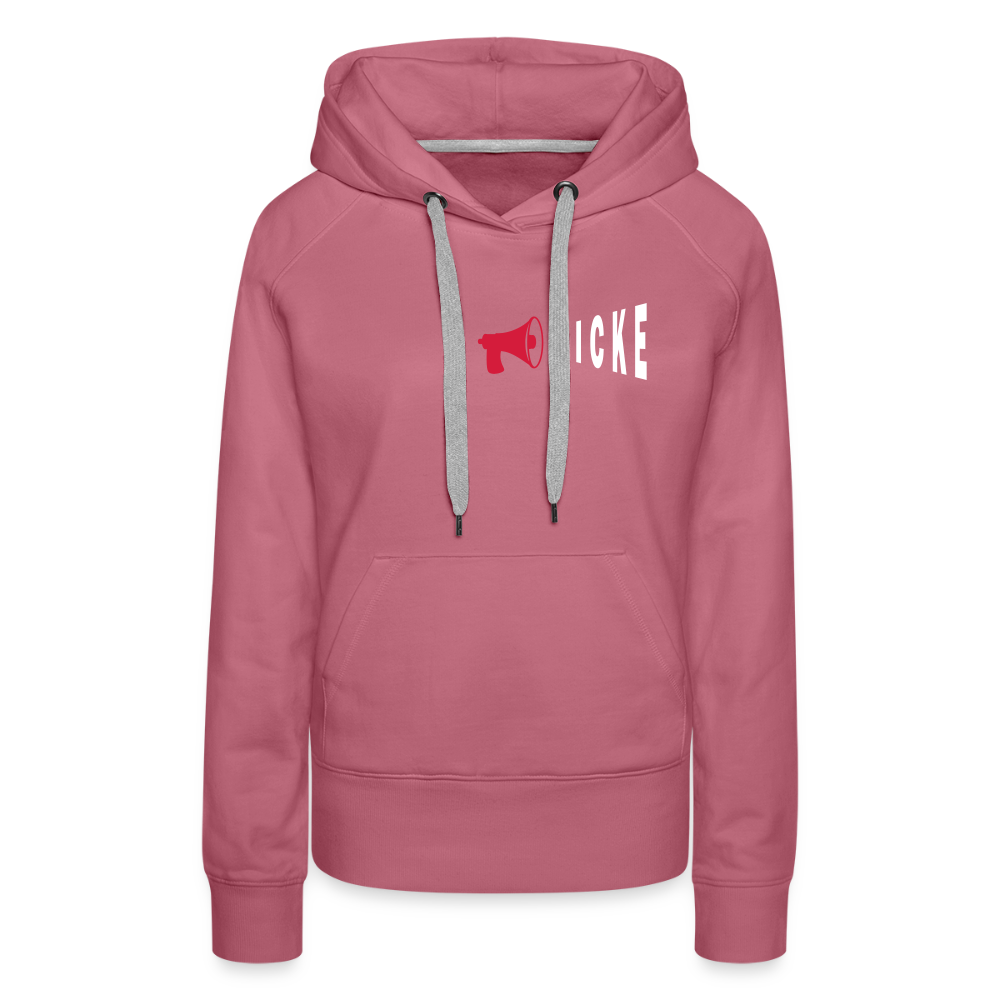 Zicke - Frauen Premium Hoodie - Malve