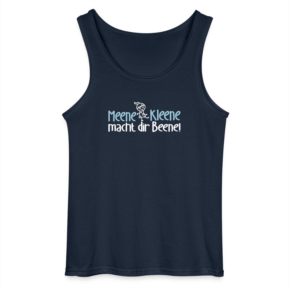 Meene Kleene macht dir Beene! - Männer Tank Top - Navy