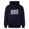 Sorry, ick bin spät. Hatte keen Bock. - Hoodie - Navy
