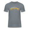 Lieblingssport? Jedankensprünge! - Männer Sport-Shirt - Grau