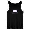 U6 - Männer Tank Top - Schwarz