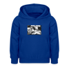 Friedrichshain Graffiti - Kinder Hoodie - Royalblau