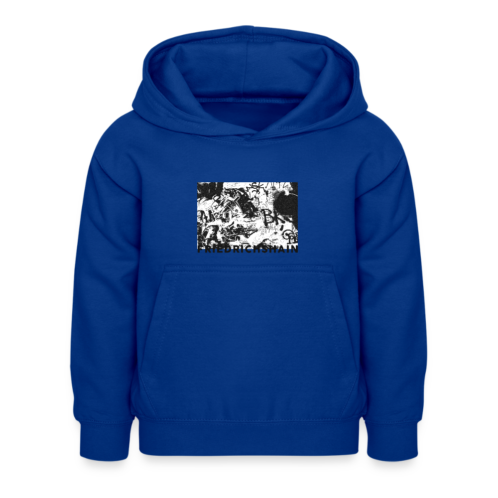 Friedrichshain Graffiti - Kinder Hoodie - Royalblau