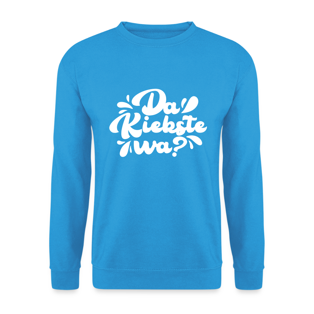 Kiekste - Unisex Pullover - Meeresblau