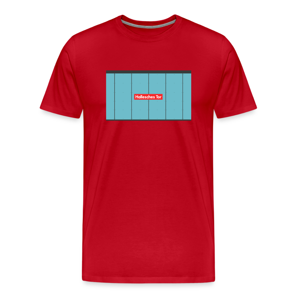 Hallesches Tor - Männer Premium T-Shirt - Rot