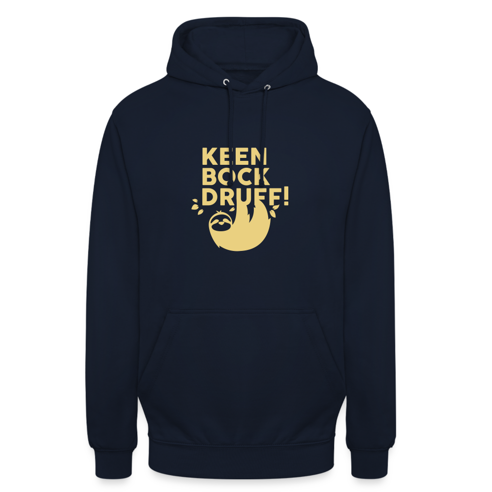 Keen Bock druff! - Unisex Hoodie - Navy