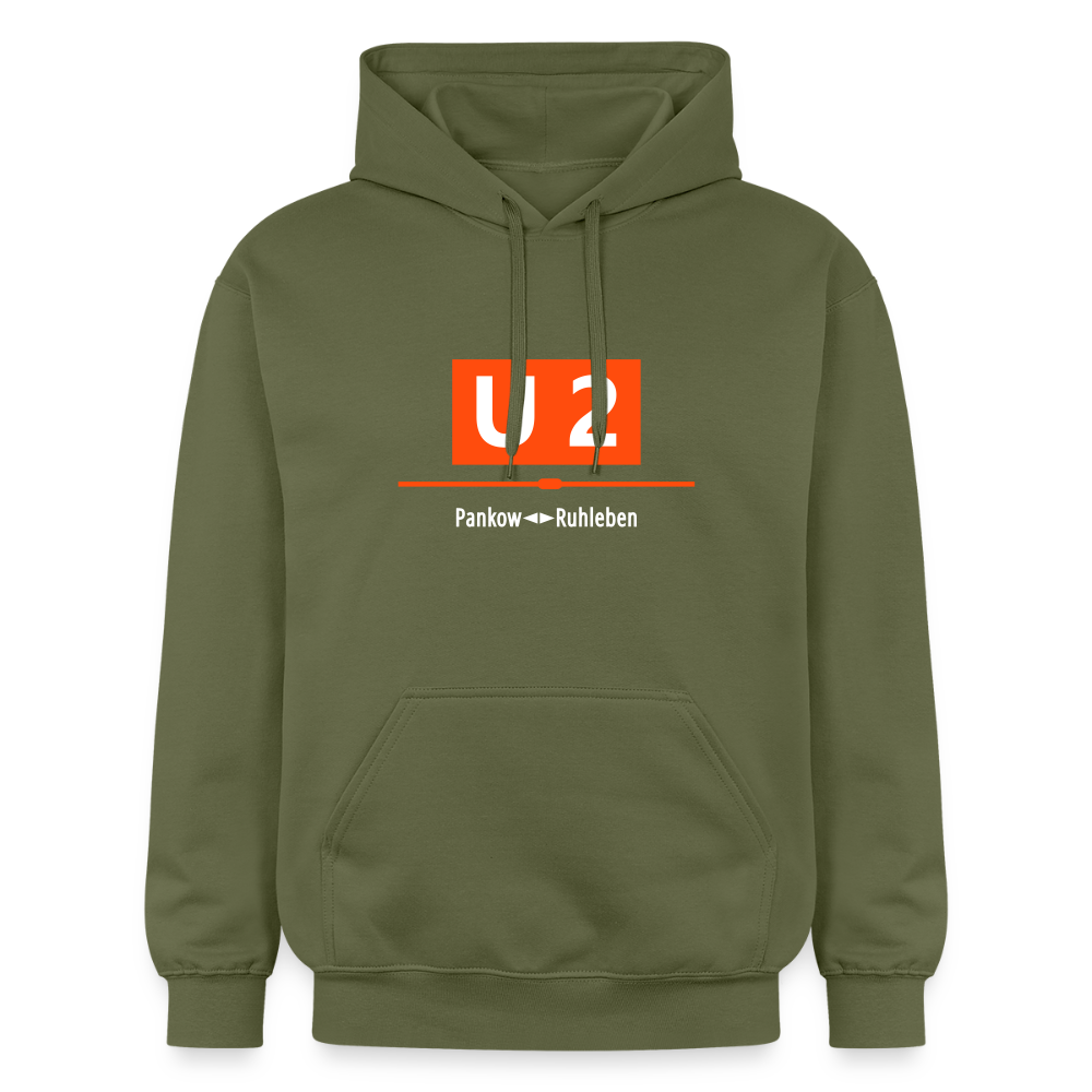 U2 Berlin - Hoodie - Militärgrün
