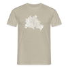 Berliner Finger - Männer Premium T-Shirt - Sandbeige