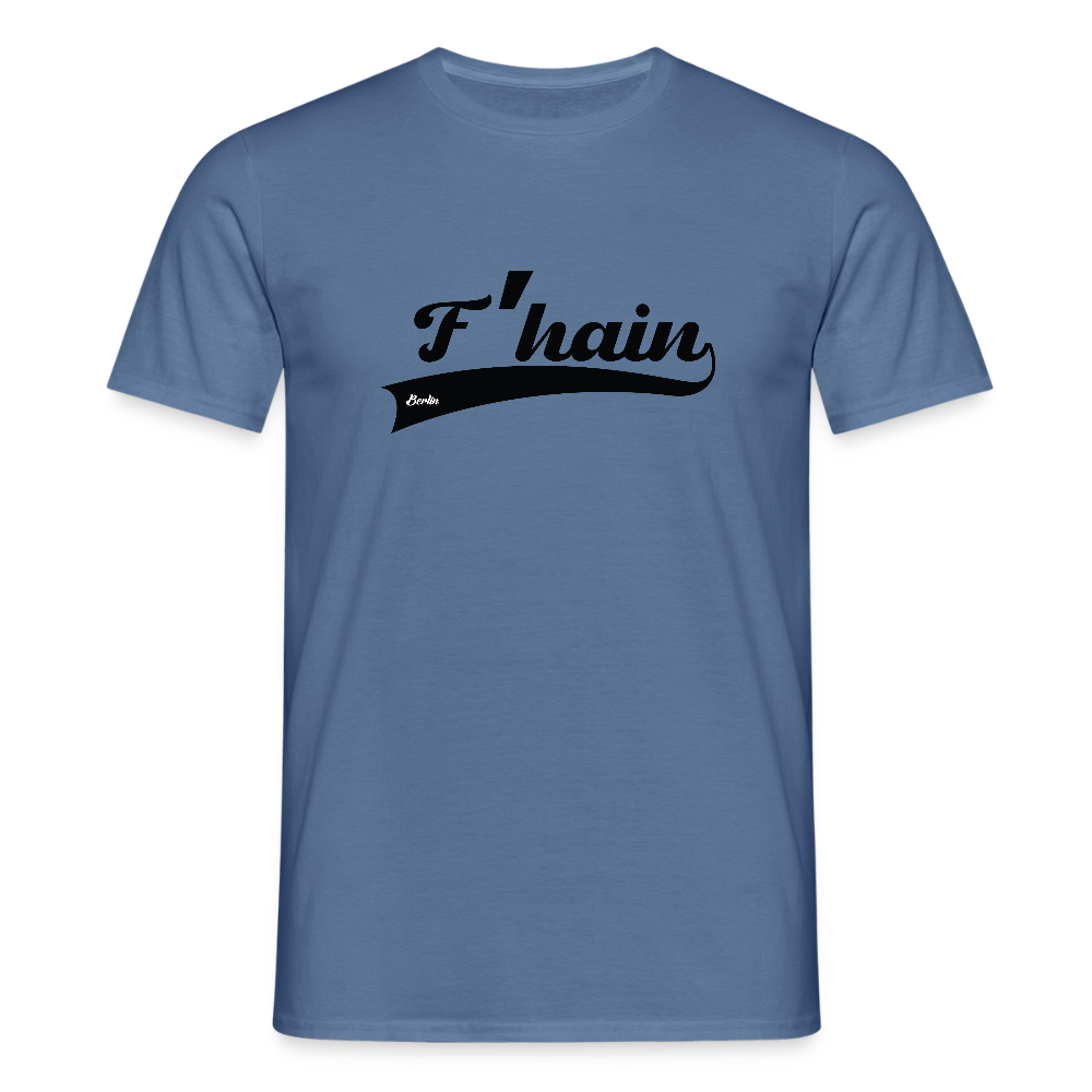 F'hain - Männer Premium T-Shirt - Taubenblau
