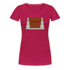 Rathaus Reinickendorf - Frauen Premium T-Shirt - dunkles Pink