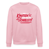 Ick knutsch dir! - Unisex Bio Sweatshirt - Hellrosa