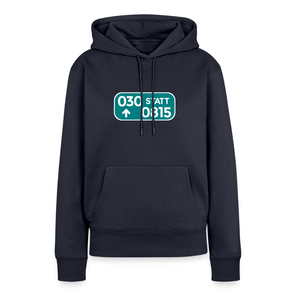 030 statt 0815 - Frauen Premium Hoodie - Navy