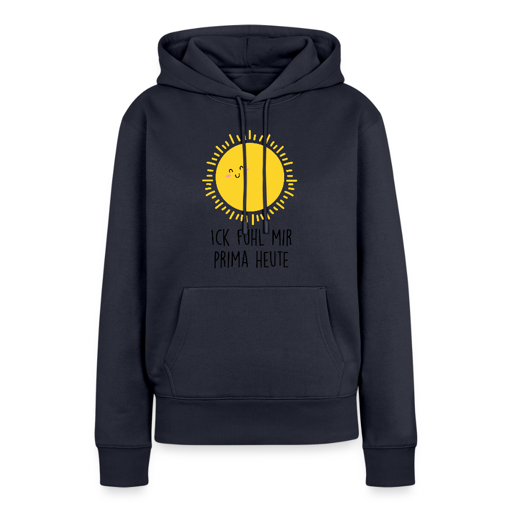 Ick fühl mir prima - Frauen Premium Hoodie - Navy