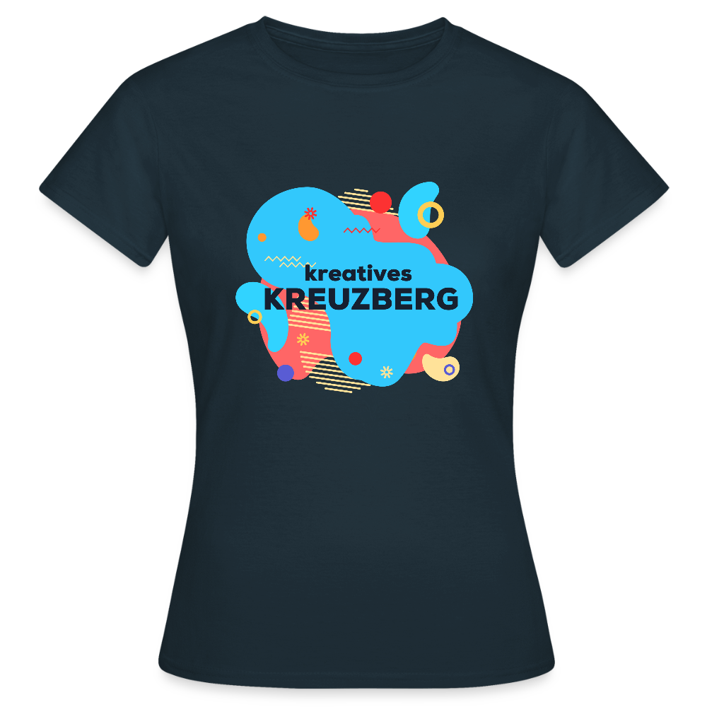 Kreatives Kreuzberg - Frauen Premium T-Shirt - Navy