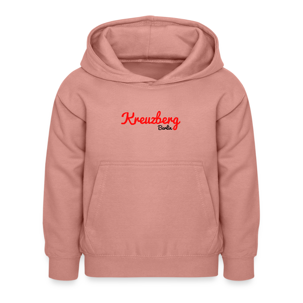 Kreuzberg Berlin - Kinder Hoodie - Altrosa