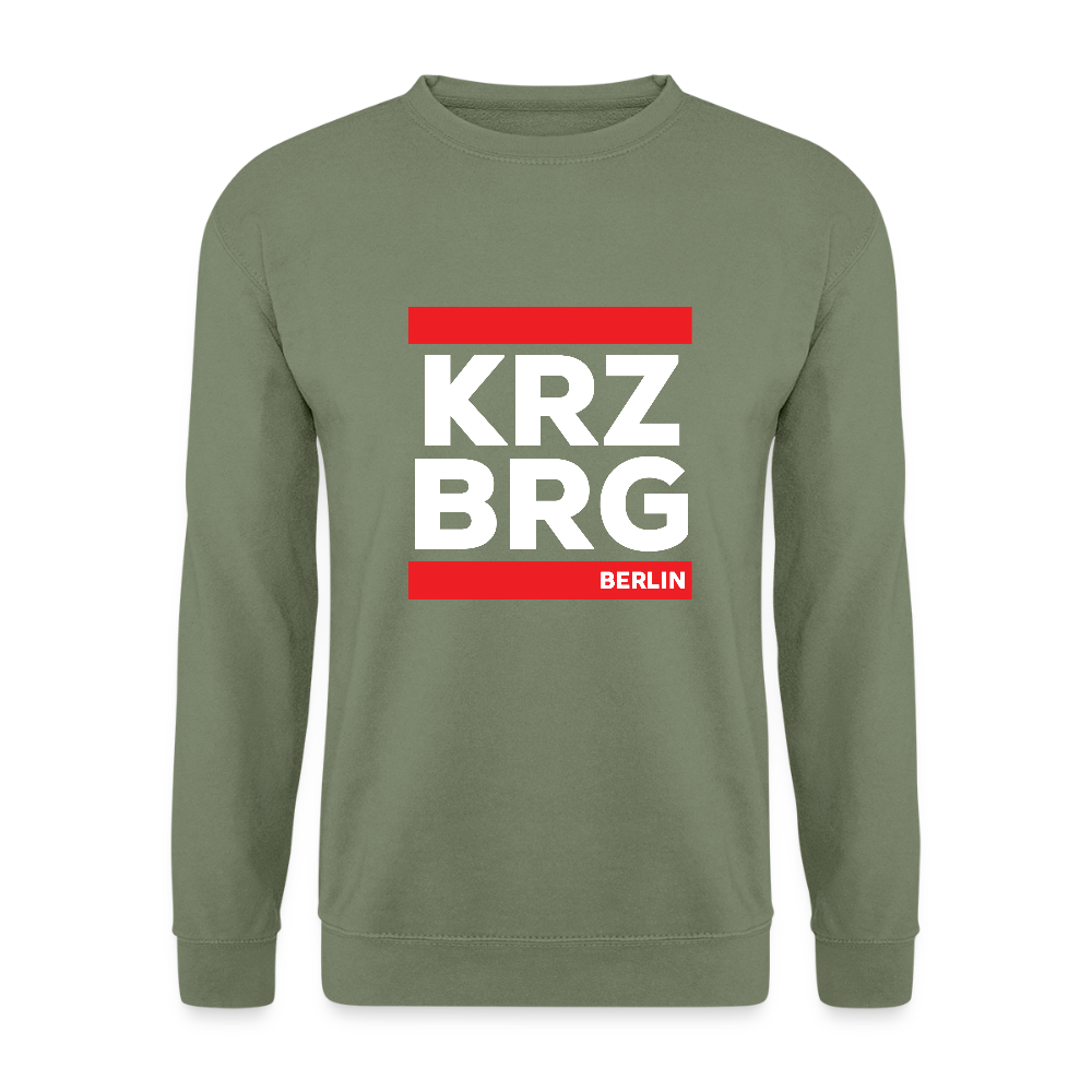 KRZBRG - Unisex Pullover - Armeegrün