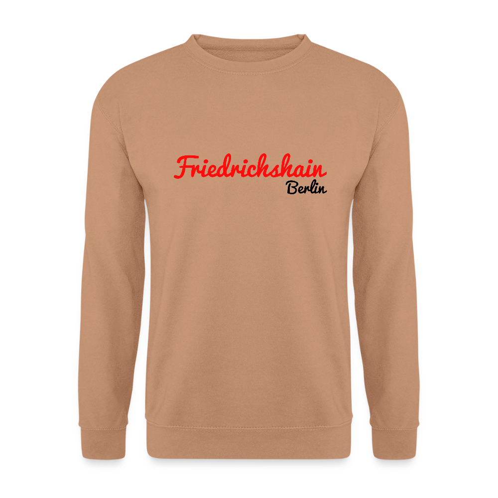 Friedrichshain Berlin - Unisex Pullover - Mocca