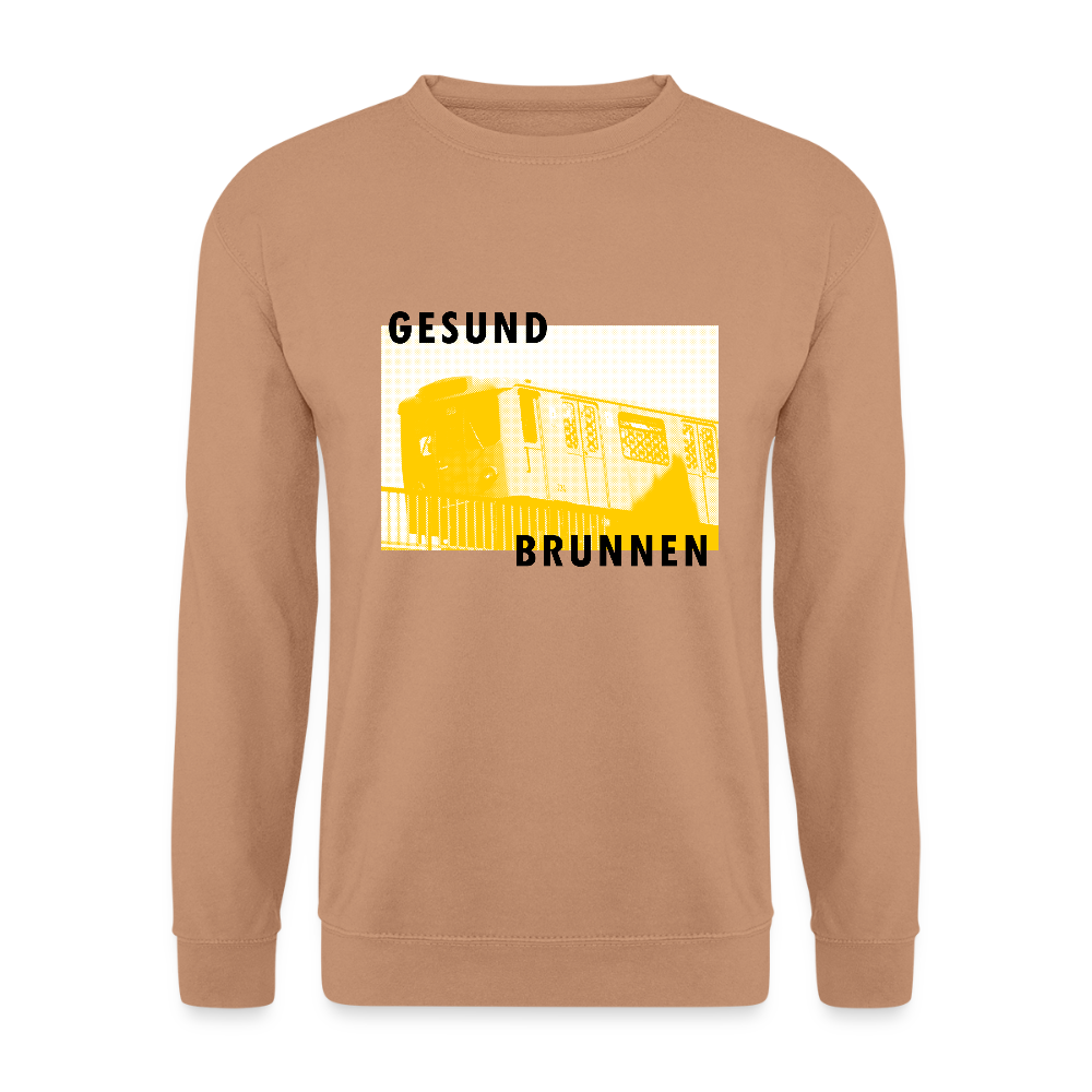 Gesundbrunnen Metro - Unisex Pullover - Mocca