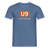 U9 - Männer Premium T-Shirt - Taubenblau