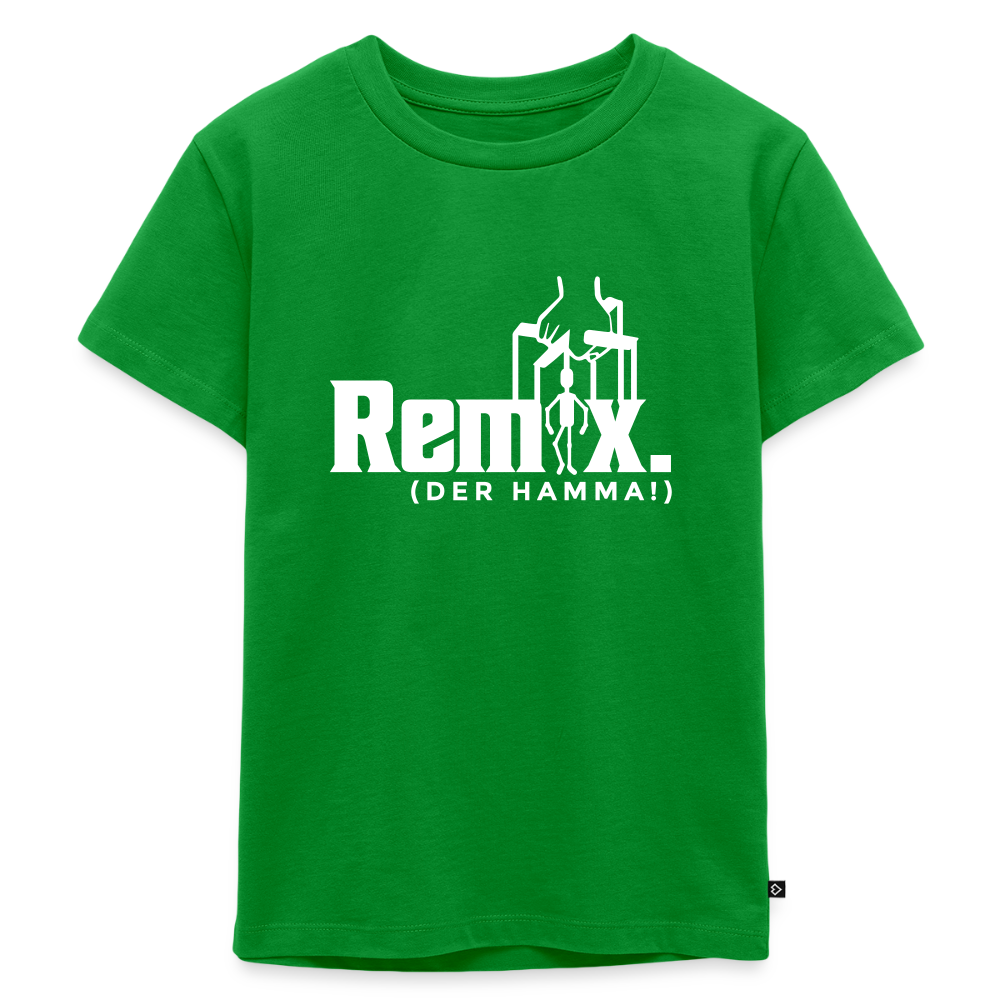 Remix. - Kinder Premium T-Shirt - Grün