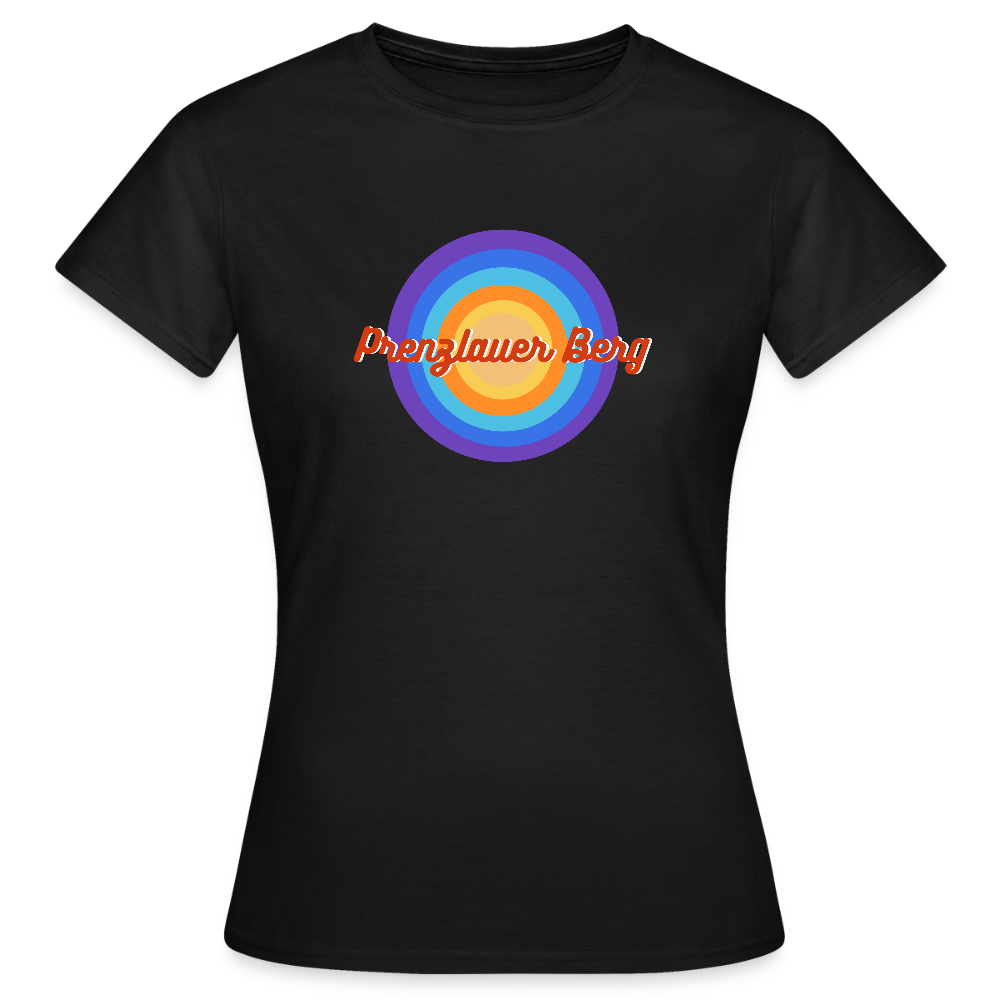 Prenzlauer Berg Retro - Frauen Premium T-Shirt - Schwarz