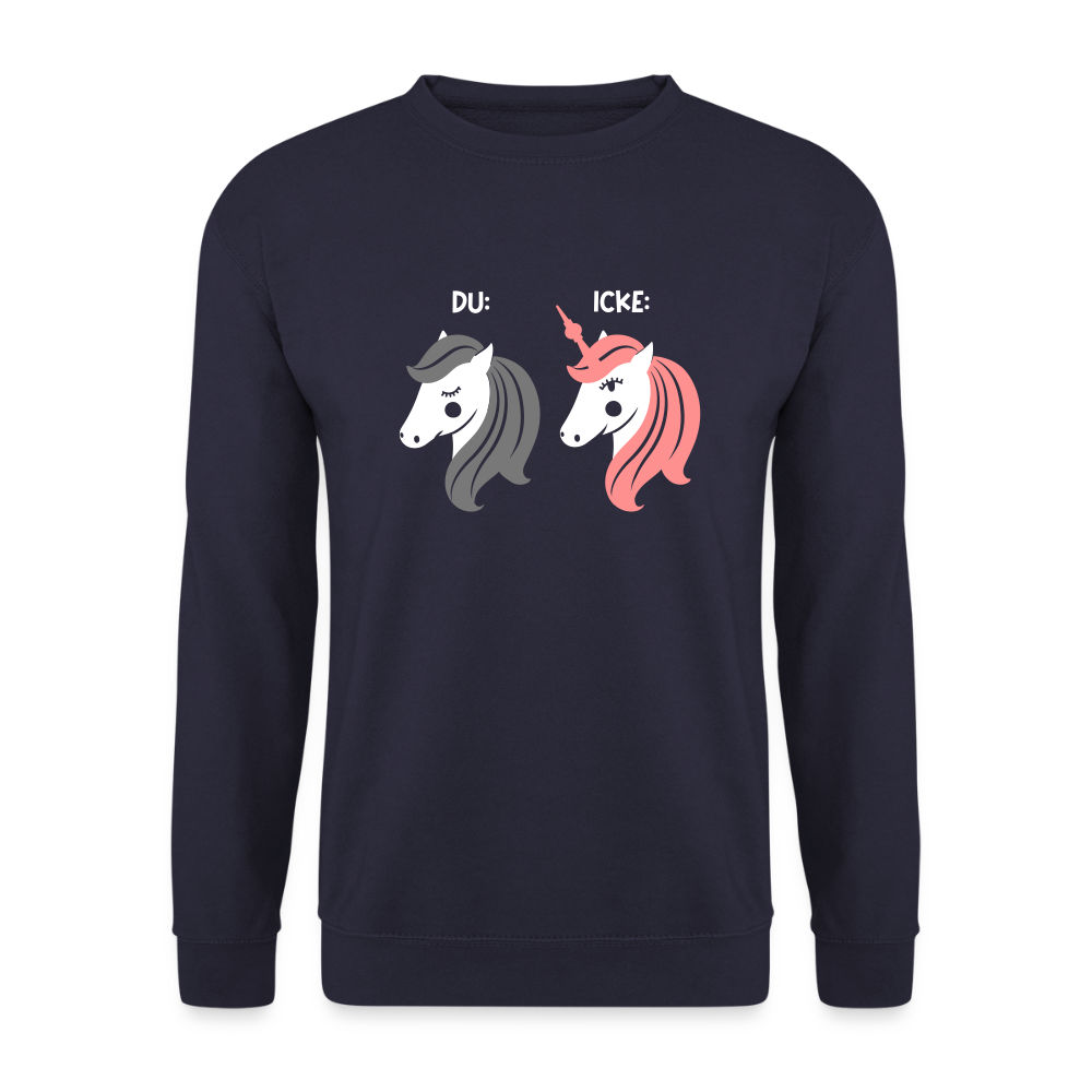 Berliner Einhorn - Unisex Pullover - Navy