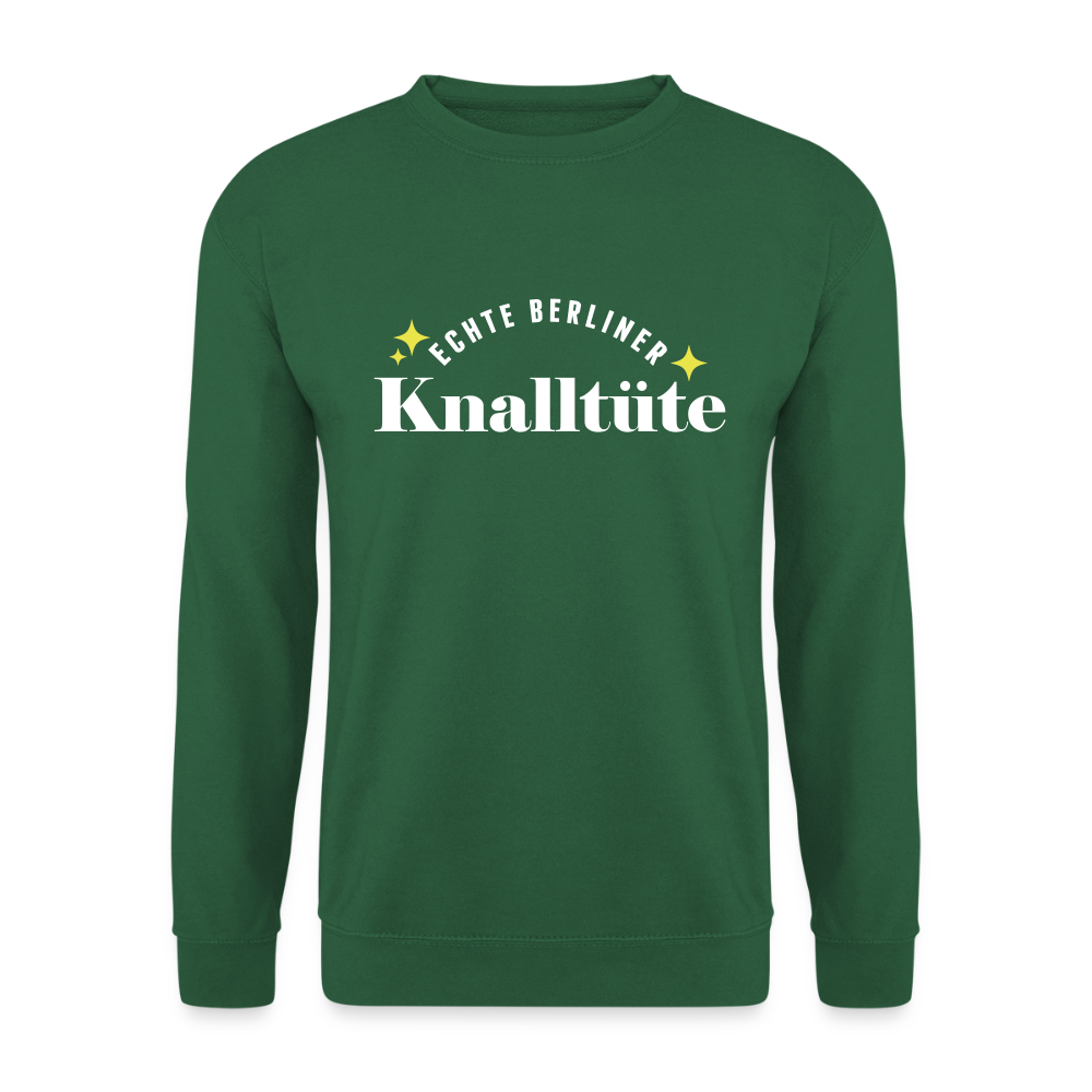 Echte Berliner Knalltüte - Unisex Pullover - Grün