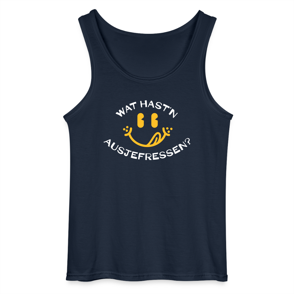 Wat Hast’n Ausjefressen - Männer Tank Top - Navy