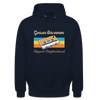 Gesundbrunnen Hippest Neighborhood - Unisex Hoodie - Navy