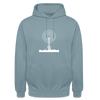 Funkturm im Fokus - Unisex Hoodie - Nebelblau