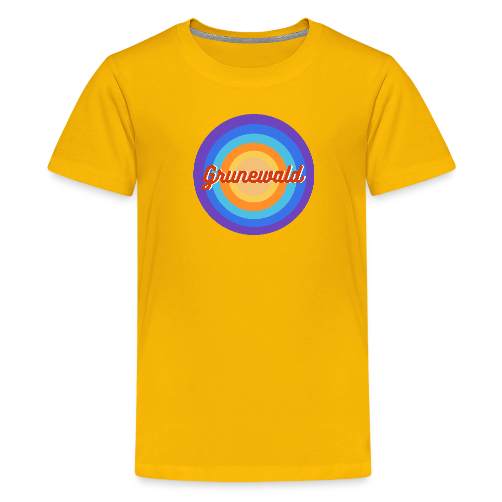 Grunewald Retro - Teenager Premium T-Shirt - Sonnengelb