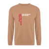 Jeh mal Bier holen! - Unisex Pullover - Mocca