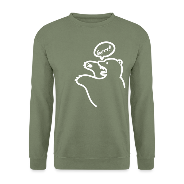 Böser Berliner Bär - Unisex Pullover - Armeegrün