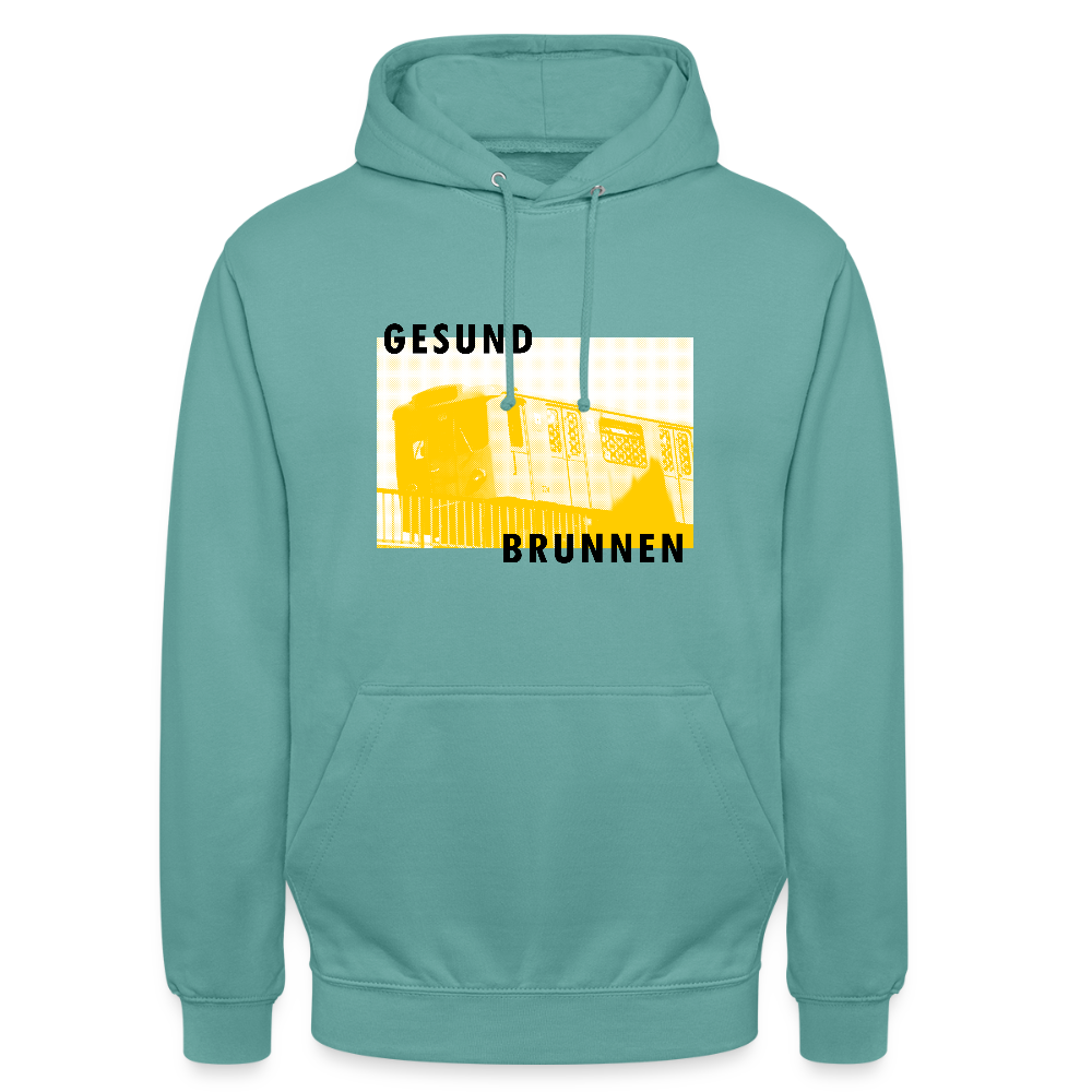 Gesundbrunnen Metro - Unisex Hoodie - Pastelltürkis