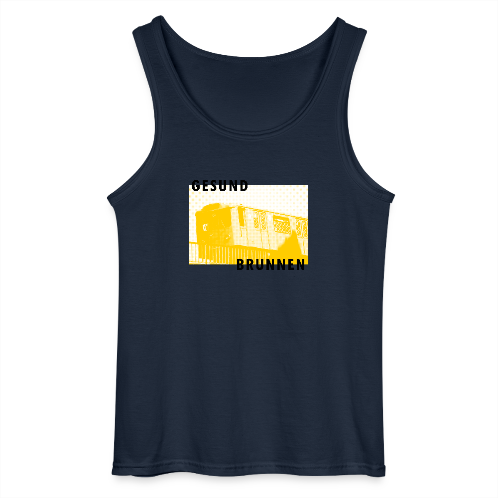 Gesundbrunnen Metro - Männer Tank Top - Navy