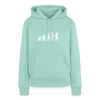 Evolution - Frauen Premium Hoodie - Mint 