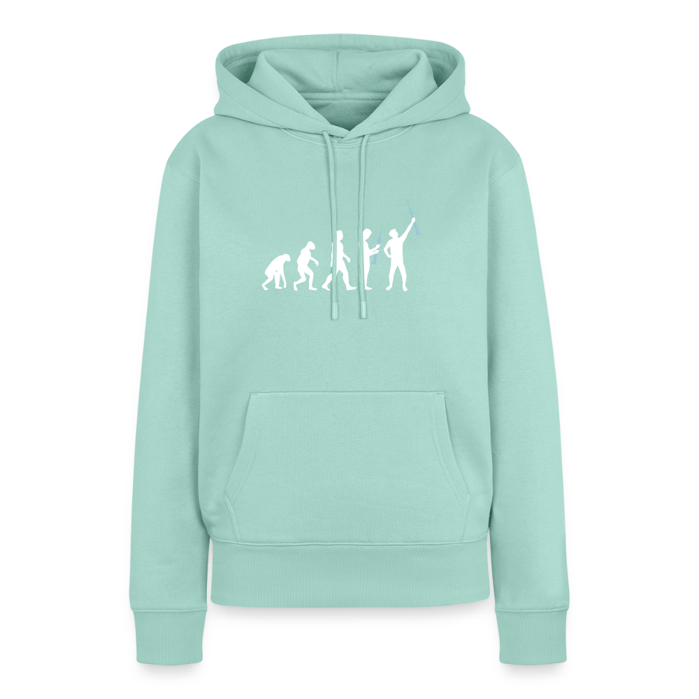 Evolution - Frauen Premium Hoodie - Mint 