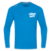 Allet Jut - Männer Sport Langamshirt - Saphirblau
