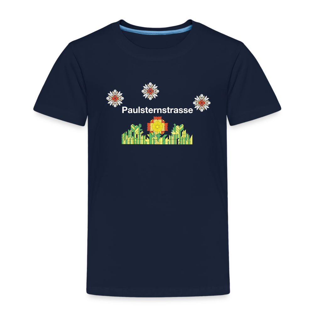 Paulsternstrasse - Kinder Premium T-Shirt - Navy