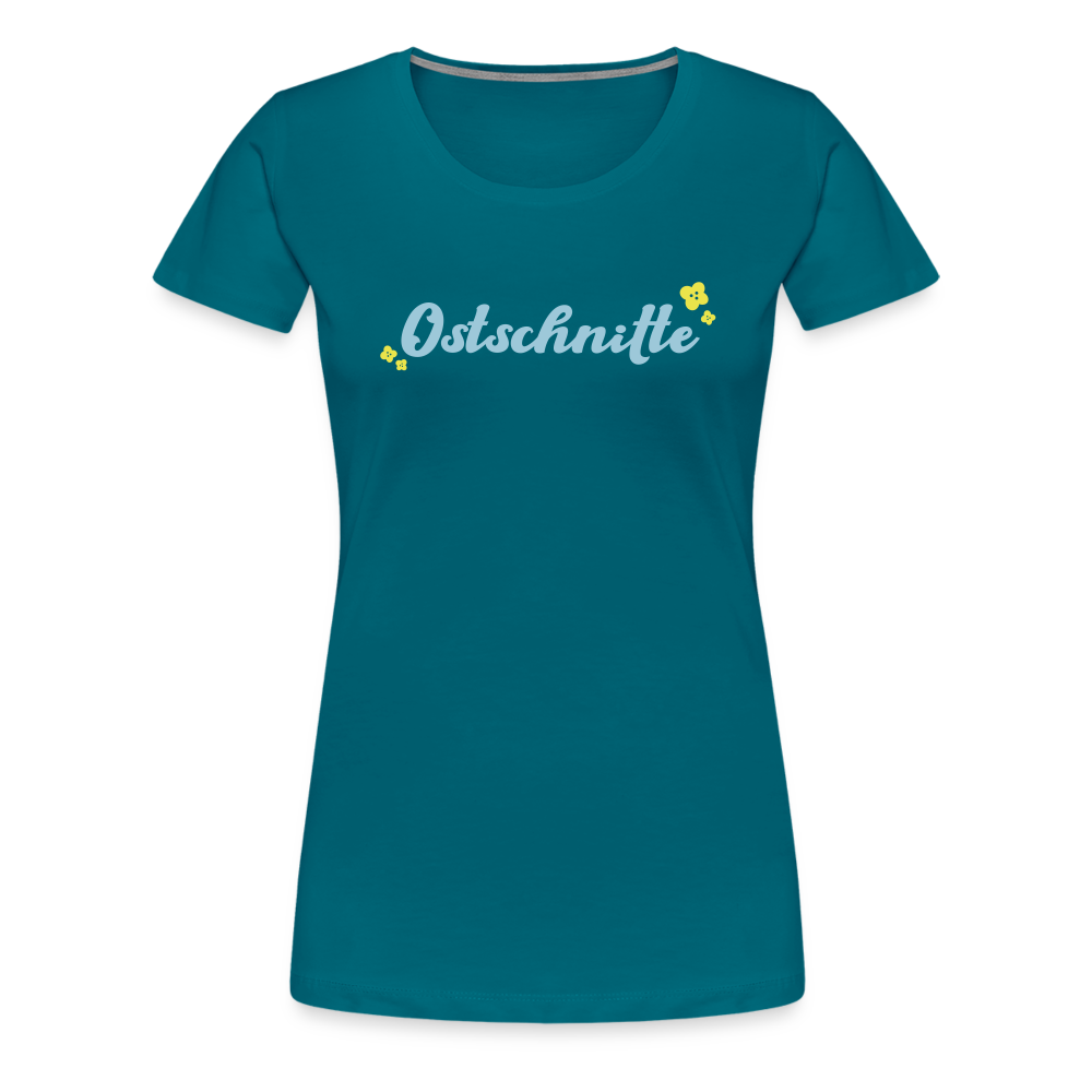 Ostschnitte - Frauen Premium T-Shirt - Divablau