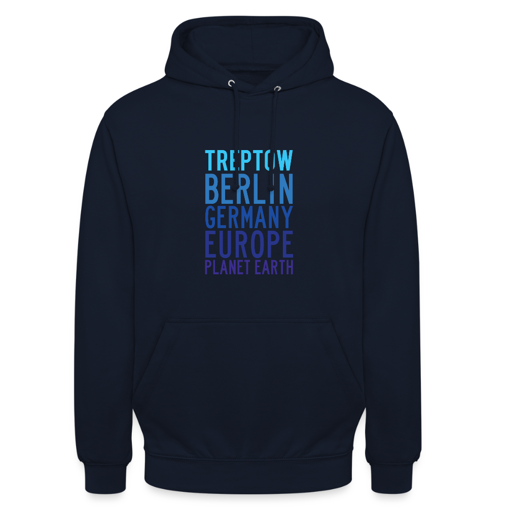 Treptow Planet Earth - Unisex Hoodie - Navy
