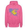 U-Bahn in Linien - Unisex Hoodie - Pink
