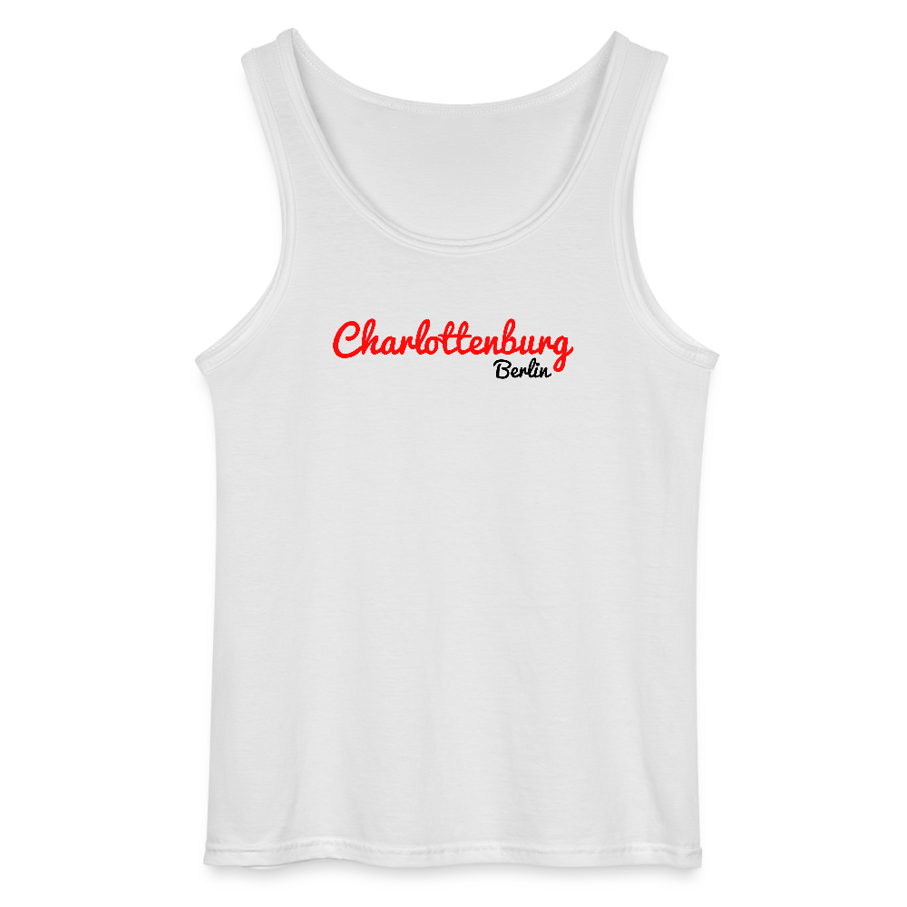 Charlottenburg Berlin - Männer Tank Top - Weiß